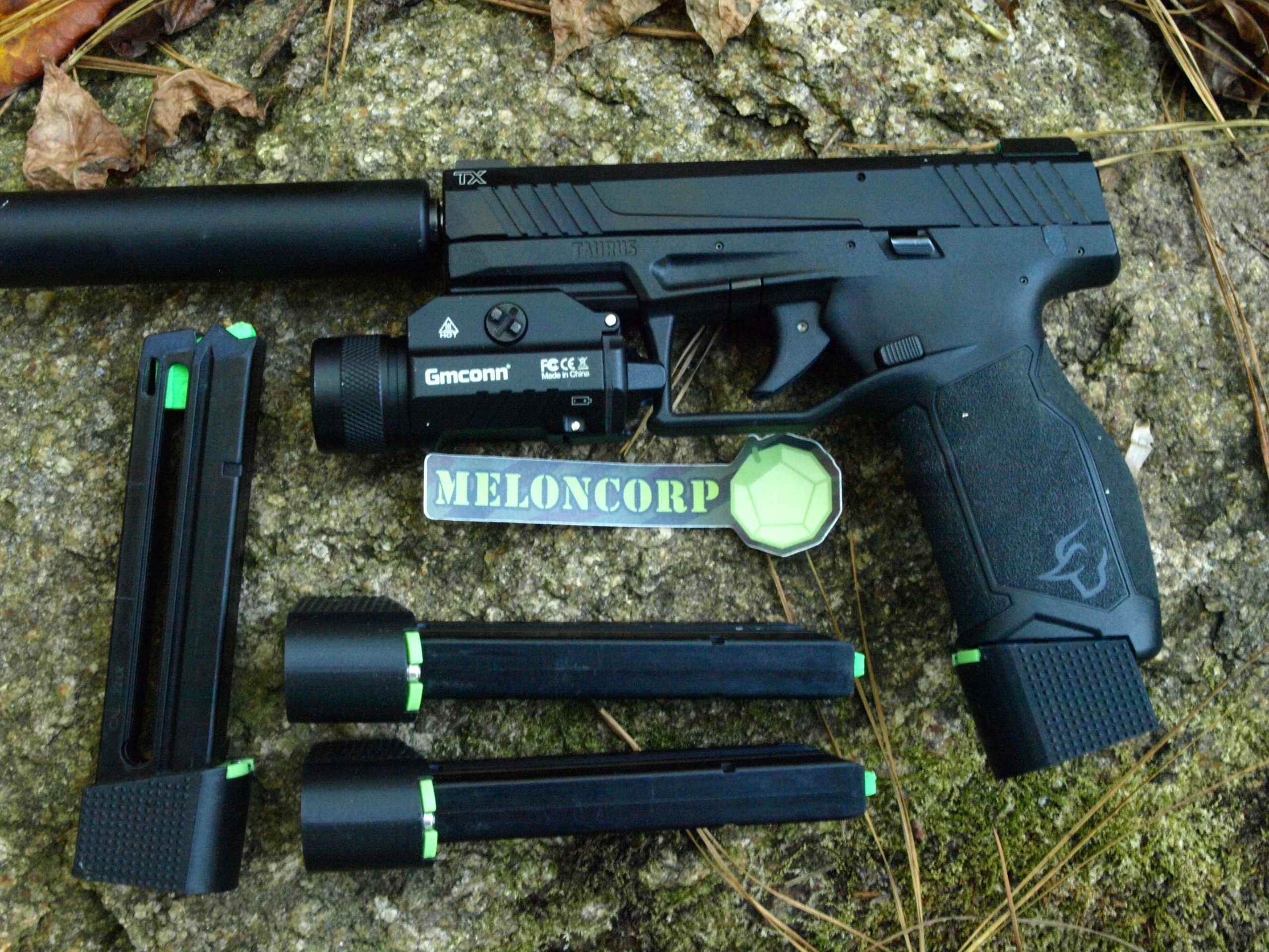 Meloncorp Taurus TX22 +5 Magazine Extensions Custom Kit - Image 2